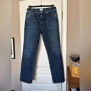 Citizens Of Humanity Daphne Dark Blue Straight Jeans